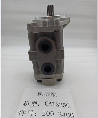 325C 325D escavadeira de esteira motor ventilador hidráulico 2003406 peças da bomba de engrenagem