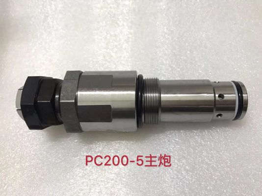 Peças da máquina de construção da válvula de alívio da escavadeira principal PC200-5
