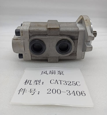 325C 325D escavadeira de esteira motor ventilador hidráulico 2003406 peças da bomba de engrenagem
