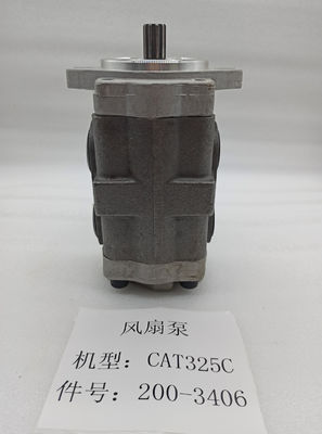 325C 325D escavadeira de esteira motor ventilador hidráulico 2003406 peças da bomba de engrenagem