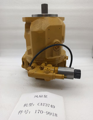 Motor do ventilador hidráulico da escavadeira de resfriamento E374D 1709918 1915611 Peças da escavadeira de esteira