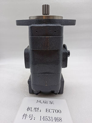 Peças de motor de escavadeira de bomba de ventilador