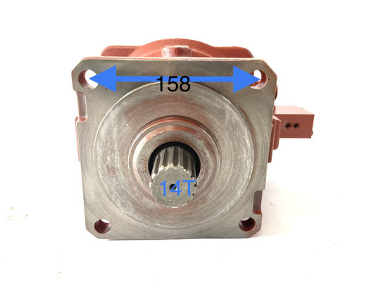 Peças sobressalentes hidráulicas giratórias do motor de giro da escavadeira M5X180 para LG240