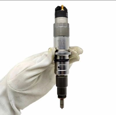 Conjunto do injetor do motor diesel Komatsu PC200-8 6D107 0445120231 Peças da escavadeira