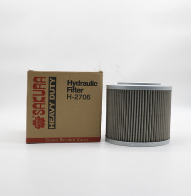 Filtro de ar para escavadeira hidráulica 4210224 H2706 HF28925 Peças de motor Elemento de óleo