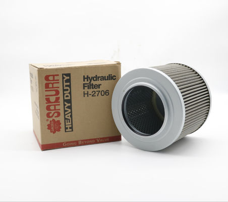 Filtro de ar para escavadeira hidráulica 4210224 H2706 HF28925 Peças de motor Elemento de óleo