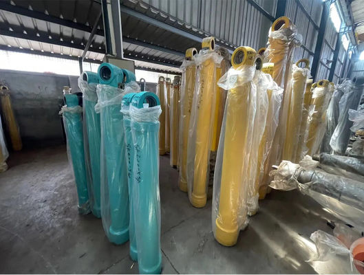 Cilindro do braço da escavadeira 330c, peças do equipamento de construção da pá da haste da caçamba