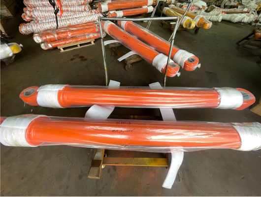 Cilindro do braço da escavadeira 330c, peças do equipamento de construção da pá da haste da caçamba