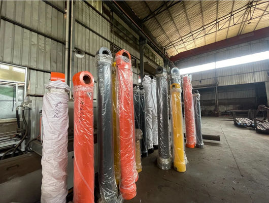 Cilindro do braço da escavadeira 330c, peças do equipamento de construção da pá da haste da caçamba